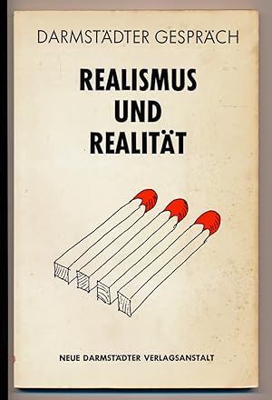 Imagen del vendedor de Realismus und Realitt. a la venta por Versandantiquariat  Rainer Wlfel