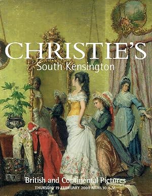 Seller image for Christies February 2004 British and Continental Pictures for sale by thecatalogstarcom Ltd