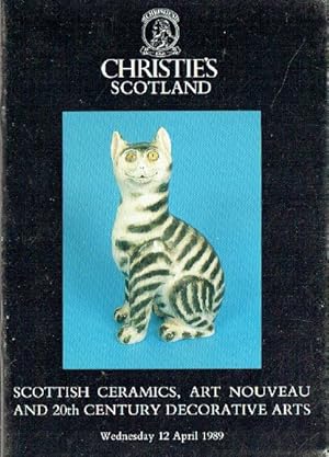 Christies April 1989 Scottish Ceramics, Art Nouveau and 20th C Decorative Arts