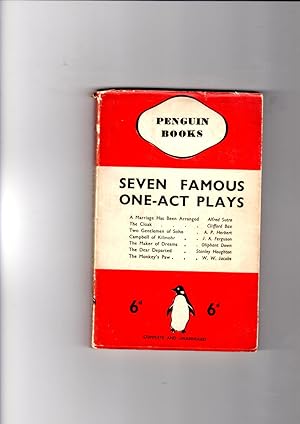 Imagen del vendedor de Seven famous one-act plays, complete and unabridged. No. 117 a la venta por Gwyn Tudur Davies
