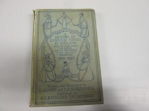 Imagen del vendedor de A History Of Everyday Things In England. 1851-1942. a la venta por Goldstone Rare Books