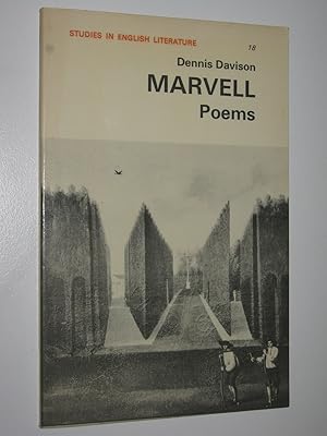 Imagen del vendedor de Marvell: Poems a la venta por Manyhills Books