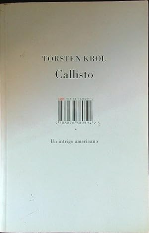 Seller image for Callisto. Un intrigo americano for sale by Librodifaccia