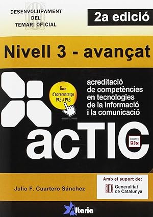 Imagen del vendedor de Desenvolupament temari oficial ACTIC nivell 3 avanat a la venta por Imosver