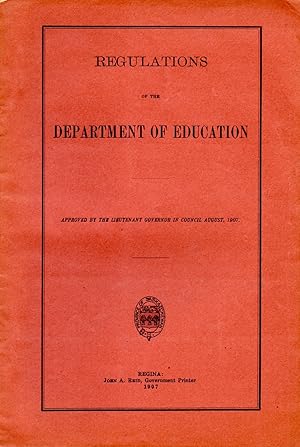 Regulations of the Department of Education