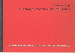 Imagen del vendedor de Ein ganz gewhnlicher Hund. Jugendmusical a la venta por Antiquariat Carl Wegner