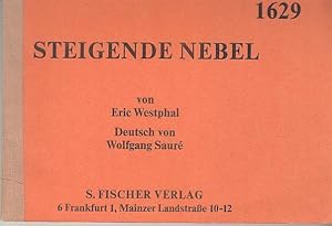 Seller image for Steigende Nebel.Schauspiel in zwei akten. Deutsch von Wolfgang Saure. for sale by Antiquariat Carl Wegner