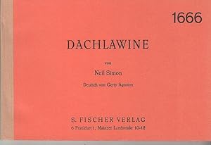 Seller image for Dachlawine. Komdie. Deutsch von Gerty Agoston. for sale by Antiquariat Carl Wegner