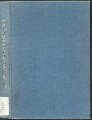 Gallium Arsenide and Related Compounds 1972: Proceedings of the International Symposium on Galliu...