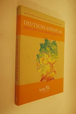 Deutschlandatlas: unser Land in 200 thematischen Karten. Dirk Hänsgen . (Hrsg.). [Kart.: Leibniz-...