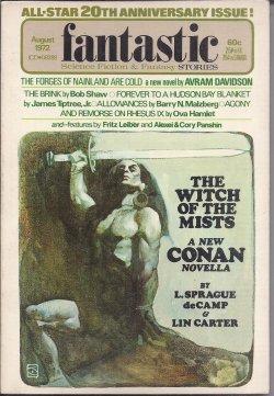 Imagen del vendedor de FANTASTIC Stories: August, Aug. 1972 a la venta por Books from the Crypt