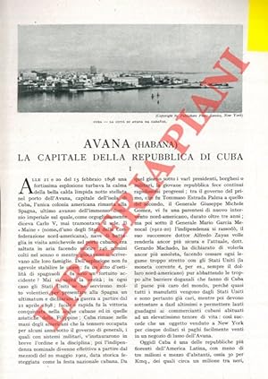 Avana (Habana) la capitale della Repubblica di Cuba.