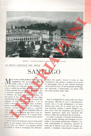 Bild des Verkufers fr Santiago. La bella capitale del Chile. zum Verkauf von Libreria Piani