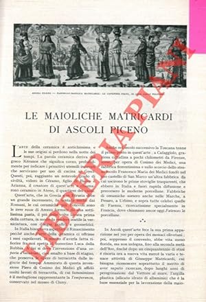 Le maioliche Matricardi di Ascoli Piceno.