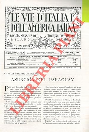 Le belle capitali americane. Asuncion del Paraguay.