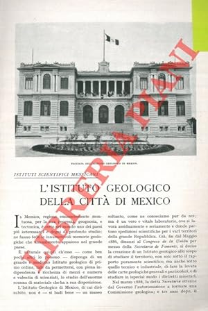 Imagen del vendedor de L'istituto geologico della Citt di Messico. a la venta por Libreria Piani