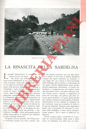 La rinascita della Sardegna.