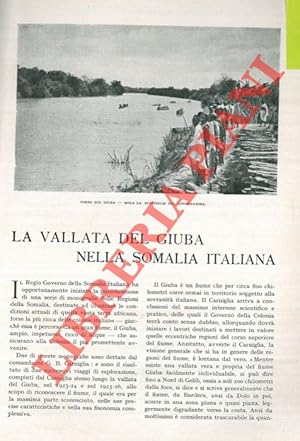 Bild des Verkufers fr La Vallata del Giuba, nella Somalia italiana. zum Verkauf von Libreria Piani
