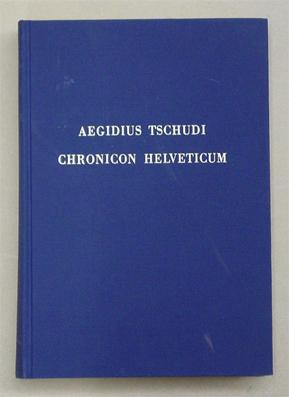 Bild des Verkufers fr Chronicon Helveticum. 6. Teil. zum Verkauf von antiquariat peter petrej - Bibliopolium AG
