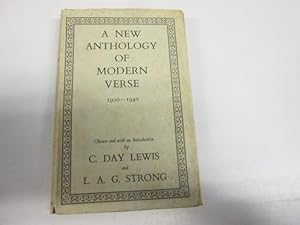 Image du vendeur pour A NEW ANTHOLOGY OF MODERN VERSE 1920-1940 mis en vente par Goldstone Rare Books