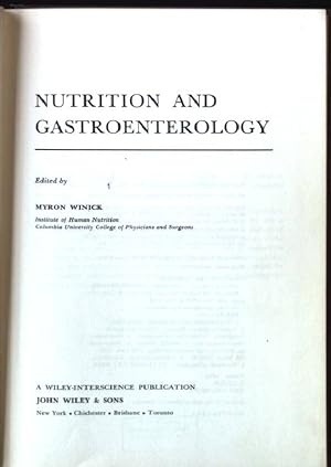 Seller image for Nutrition and Gastroenterology Current concepts in nutrition, Volume 9 for sale by books4less (Versandantiquariat Petra Gros GmbH & Co. KG)
