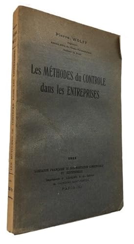 Les Methodes du controle dans les entreprises