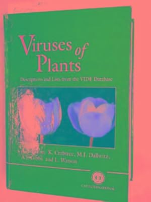 Bild des Verk�ufers f�r Viruses of plants: descriptions and lists from the VIDE database zum Verkauf von Cotswold Internet Books