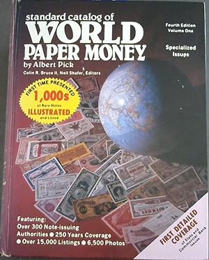 Bild des Verkufers fr Standard catalog of world paper money zum Verkauf von Chapter 1