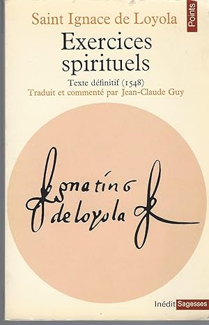 Exercices spirituels Textes définitifs