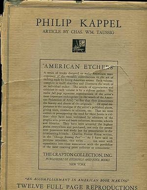 Image du vendeur pour American Etchers Vol. IV Philip Kappel mis en vente par Orca Knowledge Systems, Inc.