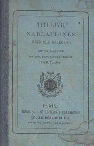 Seller image for Narrationes historiae selectae for sale by crealivres