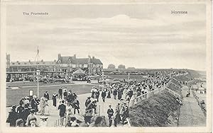 The Promenade, Hornsea, Early Postcard, Unused, VF