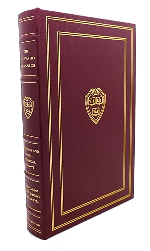 Seller image for LITERARY AND PHILOSOPHICAL ESSAYS : FRENCH, GERMAN AND ITALIAN Easton Press for sale by Rare Book Cellar