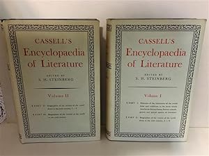 Cassell's Encyclopaedia of Literature (Volumes 1 & 2). Complete.
