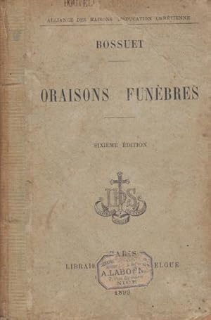 Seller image for Oraisons funbres for sale by crealivres