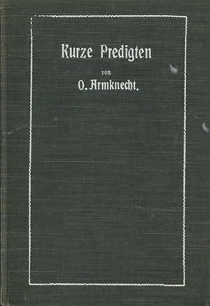 Kurze Predigten über die Epistolischen Lektionen des Lektionars der hannoverschen Landeskirche