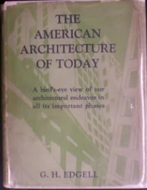 The American Architecture of Today