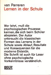Seller image for Lernen in der Schule. for sale by Buchversand Joachim Neumann