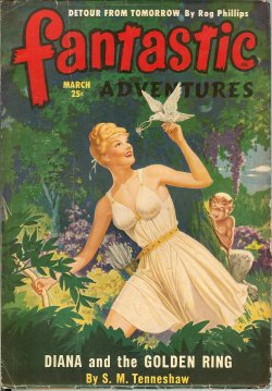 Seller image for FANTASTIC ADVENTURES: March, Mar. 1950 for sale by Books from the Crypt