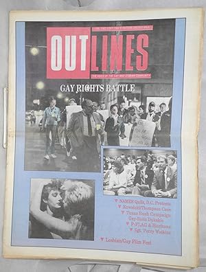 Immagine del venditore per OUTlines: the voice of the gay and lesbian community; [originally Chicago Outlines] vol. 2, #5, Oct. 1988: Gay Rights Battle [cover story] venduto da Bolerium Books Inc.