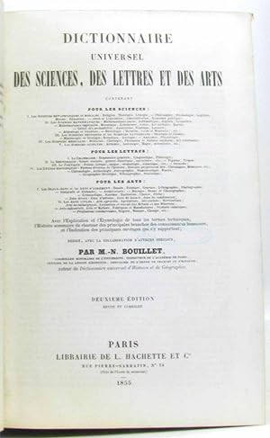 Dictionnaire universel des sciences des lettres et des arts