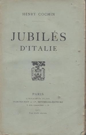 Seller image for Jubils d'italie for sale by crealivres