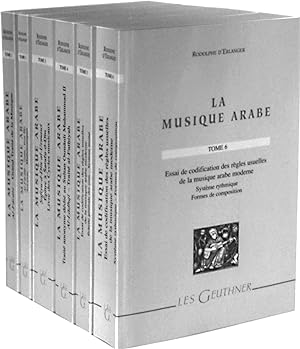Bild des Verkufers fr La Musique Arabe (6 Volume Set) zum Verkauf von Joseph Burridge Books