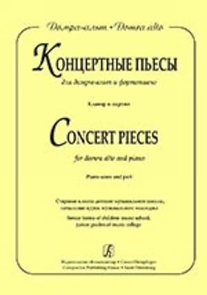 Concert Pieces for domra alto and piano. Senior forms of children music school, junior grades of ...