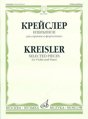 Bild des Verkufers fr Selected pieces for violin and piano. zum Verkauf von Ruslania