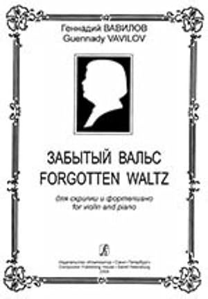 Imagen del vendedor de Forgotten Waltz for violin and piano a la venta por Ruslania