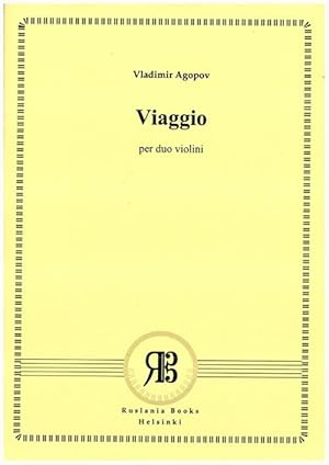 Viaggio. Piece for two violins. Op. 24