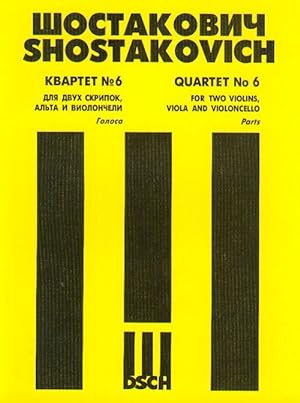 String Quartet No. 6. Op. 101. Book Set of Parts.
