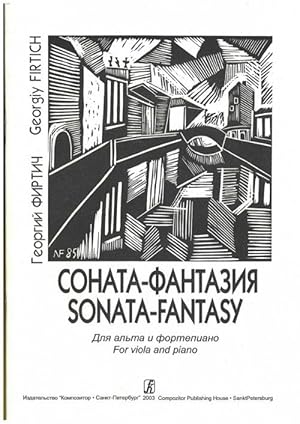 Sonata-fantasy. For viola and piano