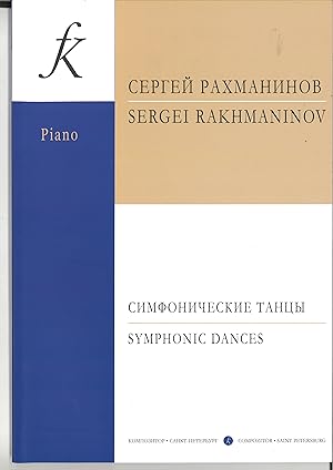 Symphonic Dances (authors arrangement for two pianos)